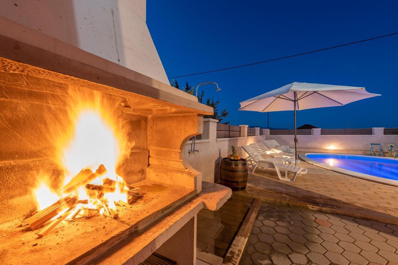 Villa Toni With Private Pool Near Zadar Murvica  Exterior photo